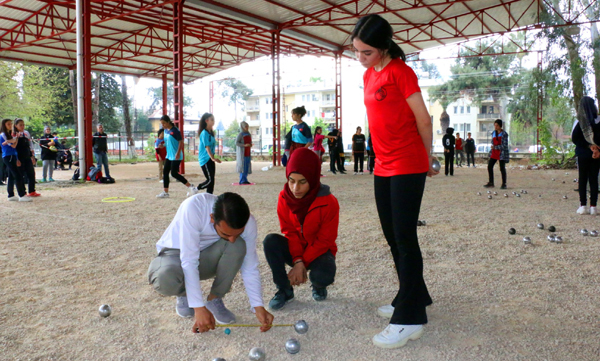 Okullararası Bocce Grup Müsabakaları Adana’da yapıldı