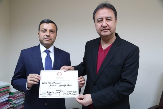 Kocaispir mazbatasını aldı