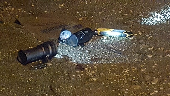 Adana’da duvar kenarında EYP bulundu
