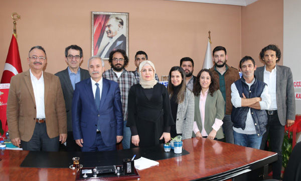 Mimarlar Odası'ndan Özgan'a ziyaret