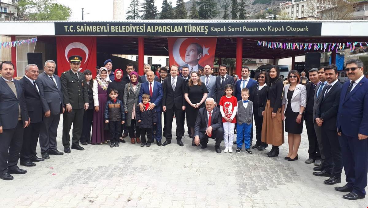 Emirhan Saimbeyli Kaymakamı oldu