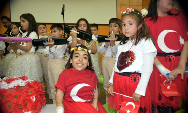 Balcalı'da minik hastalar için etkinlik