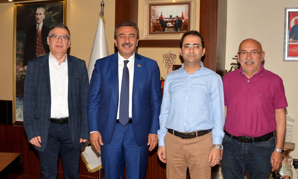 Tabiplerden Akay ve Çetin’e ‘Hayırlı olsun’ ziyareti