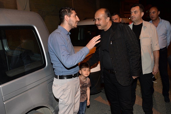 Müdür Aktaş Barbaros Mahallesi'nde