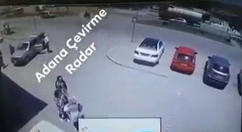 İki kişinin öldüğü feci kaza kamerada