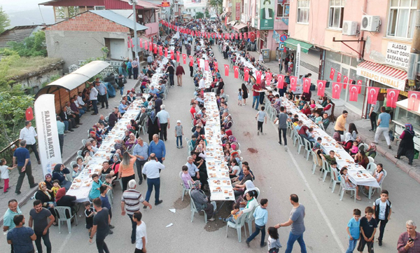 Aladağ’da 3 bin kişilik iftar programı