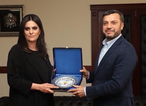 Sarıeroğlu, Yüreğir Belediyesi Başkanı'nı ziyaret etti