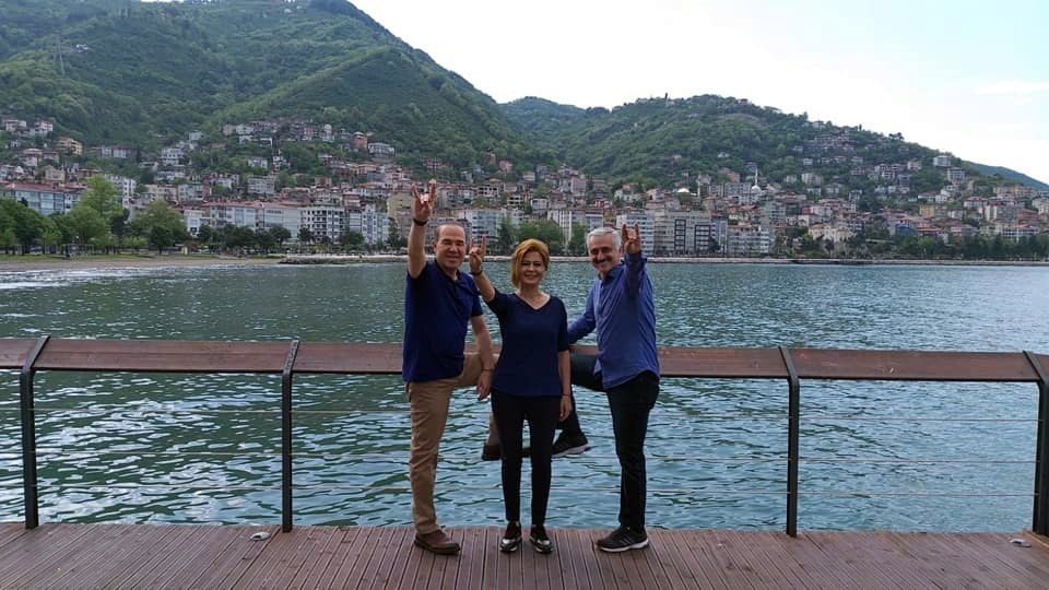 Sözlü ailesi Karadeniz gezisinde