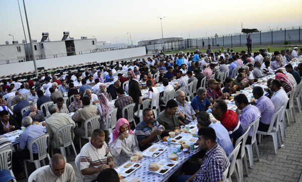 Geçici Barınma Merkezi’nde Ramazan coşkusu