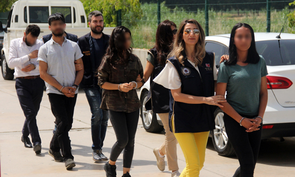 PKK operasyonunda gözaltına alınan 4 kişi adliyede