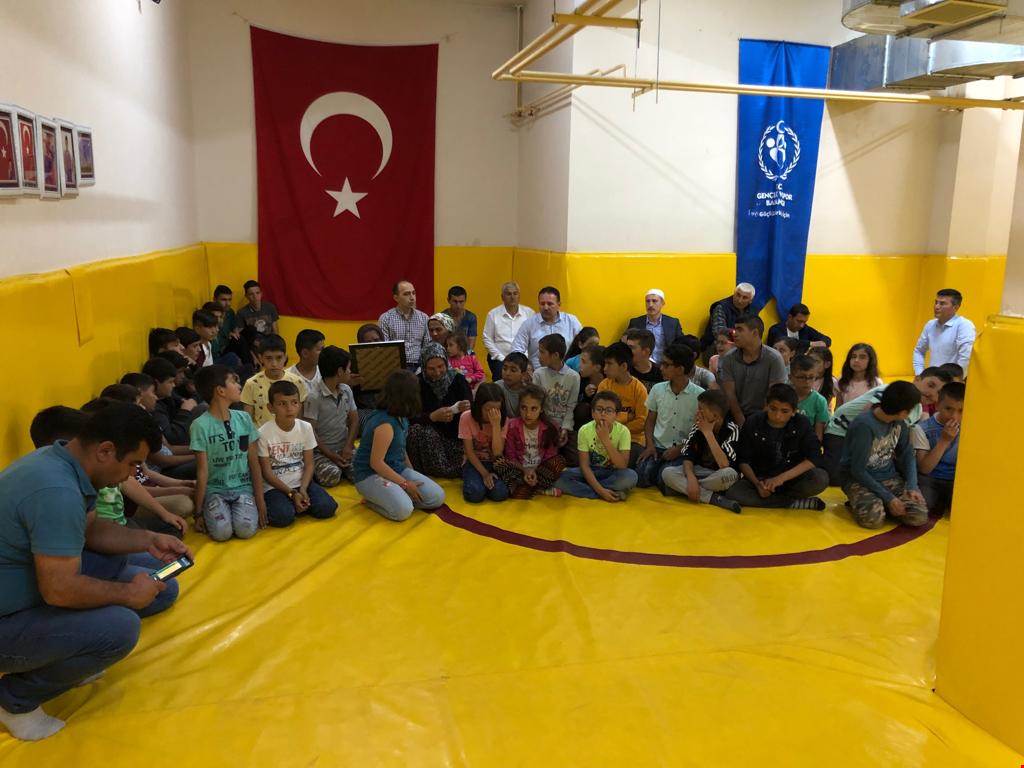MUSA SAYIN GÜREŞ EĞİTİM SALONU AÇILIŞI