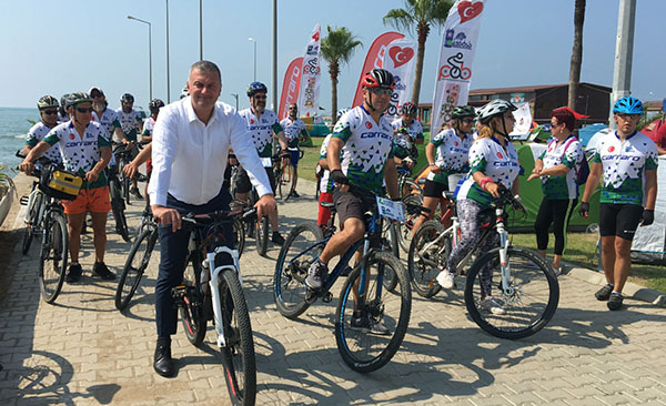 4. Adana Bisiklet Festivali Karataş’ta yapıldı