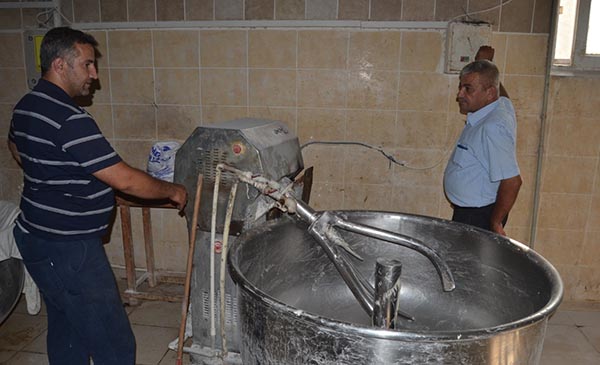 Kozan Belediyesi Ekmek Fabrikasında Tadilat Çalışması