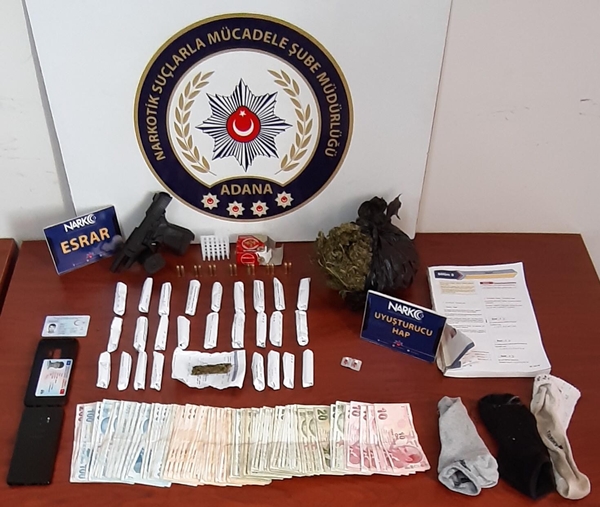 Adana’da yakalanan torbacı tutuklandı