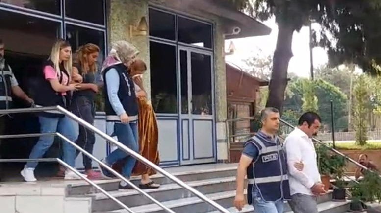 Villada yakalandı
