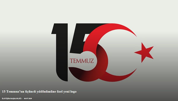 15 Temmuz’a yeni logo