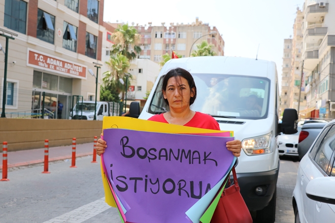 “Boşanmak istiyorum”