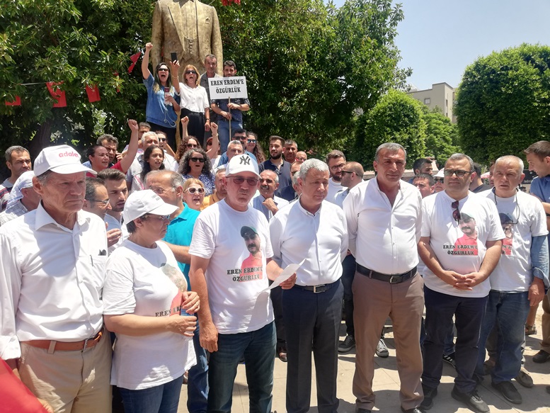 Yıldız’ın yürüyüşü İnönü Parkı’nda sona erdi