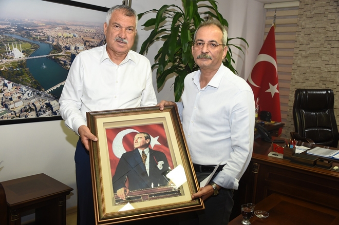 Haluk Bozdoğan'dan Adana'daki belediye başkanlarına ziyaret