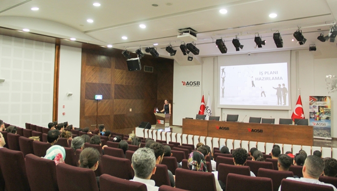 AOSB’de ‘İş Planı Hazırlama’ eğitimi