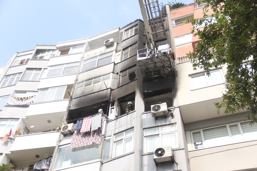 Yangında can pazarı