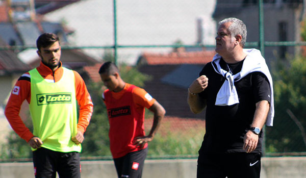 Eriş, ilk antrenmanına çıktı