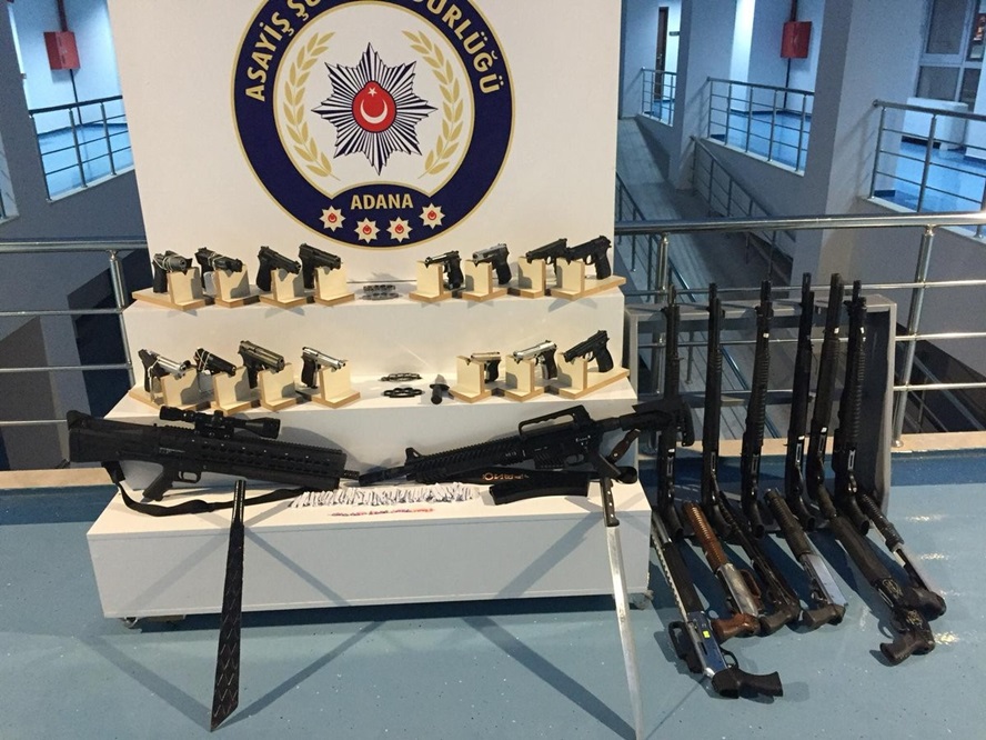 Adana'da polisin, bir haftada buldukları şaşırttı
