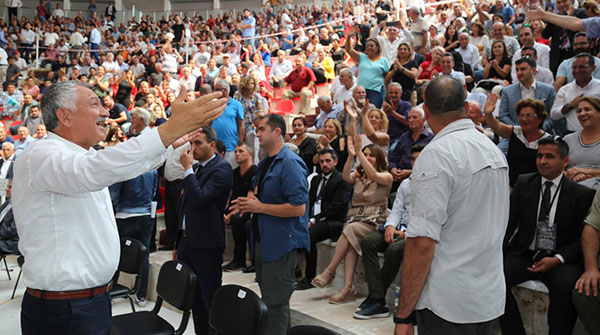 Başkan Zeydan Karalar’a Hacıbektaş’ta sevgi seli