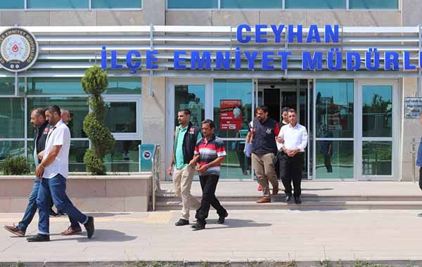 PKK operasyonunda gözaltına alınan 4 kişi adliyeye sevk edildi