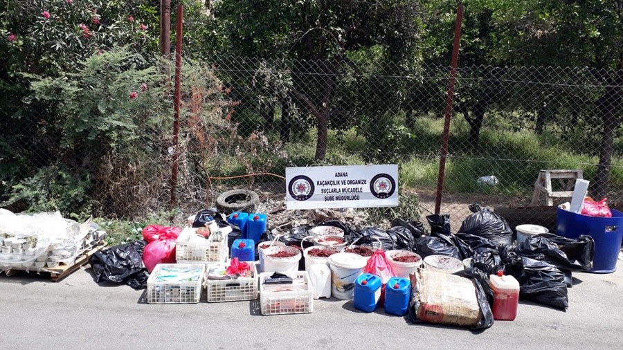 Kaçak nargile tütünü operasyonu