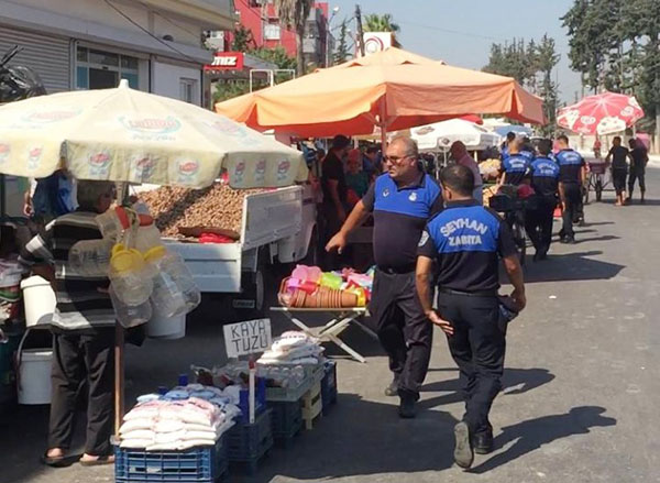 Seyhan Zabıta’dan “Pazar” denetim