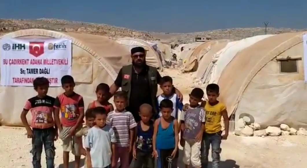 Dağlı’dan İDLİB’e Çadırkent yardımı