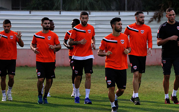 Osmanlıspor maçı hazırlıkları başladı