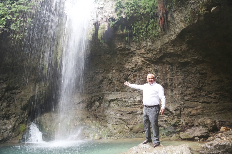 'Saklı Şelale' turizme kazandırılıyor