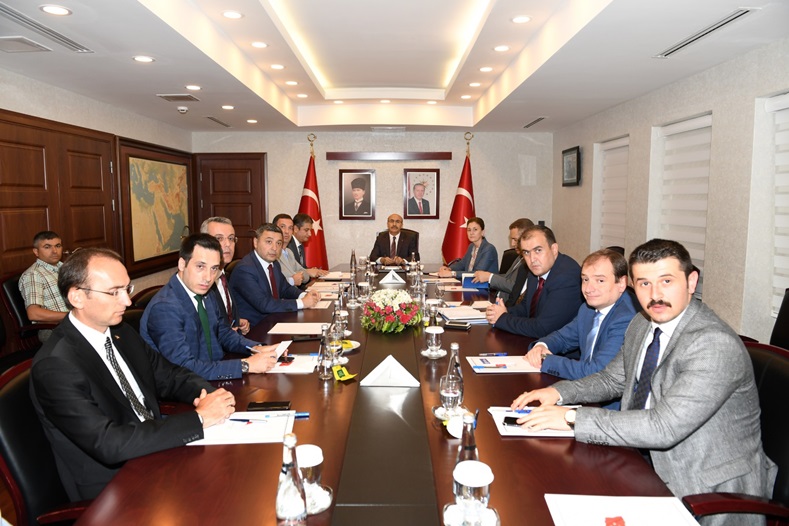 Vali başkanlığında Kaymakamlar buluşması