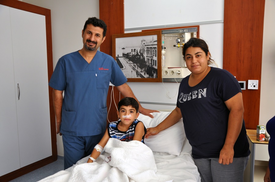 6 yaşında rahat nefes almaya başladı