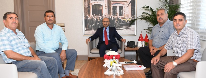 Ceyhanlı muhtarlar Demirtaş’ın konuğu