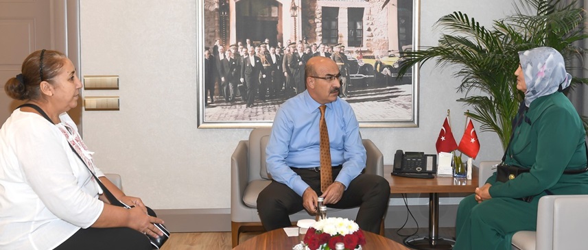 Şehit yakınlarından Vali Demirtaş’a ziyaret