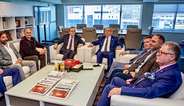 TGF'den BİK Genel müdürünü ziyaret