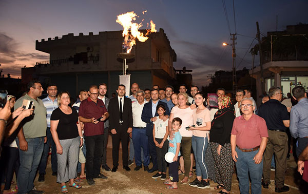 Karacaoğlan Doğalgaz'a kavuştu