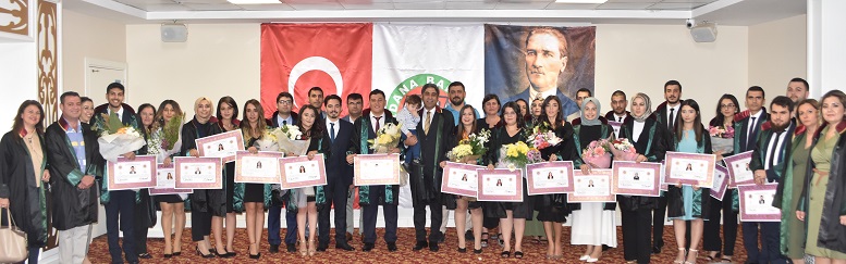 Törenle avukatlığa adım attılar