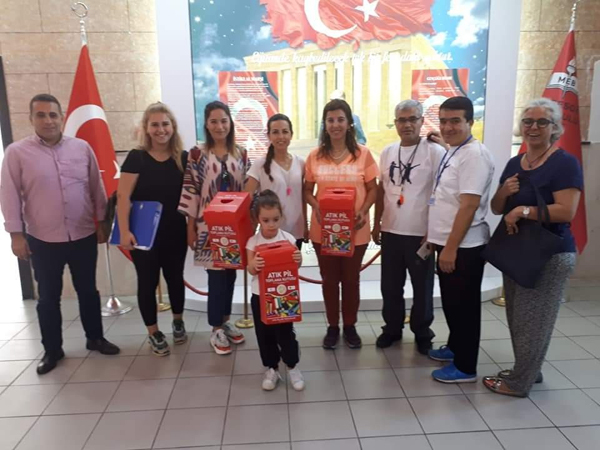 Ödüllü atık pil toplama yarışması