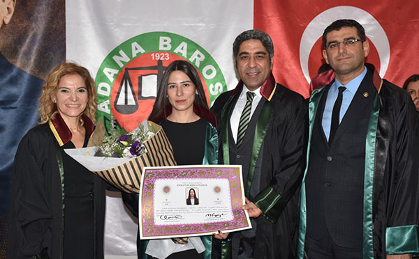 Törenle avukatlığa adım attılar
