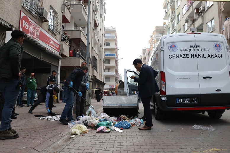 Çöp konteynırında bebek cesedi bulundu