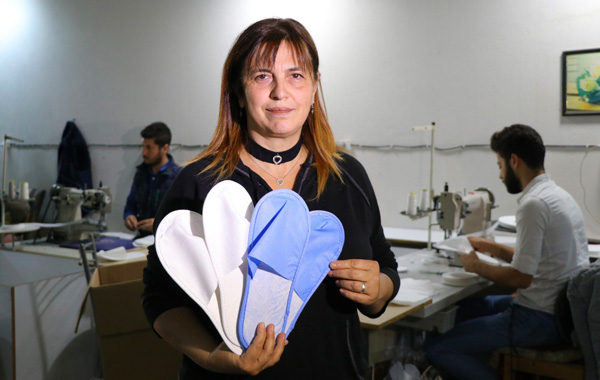 KOSGEB desteğiyle terlik kraliçesi oldu