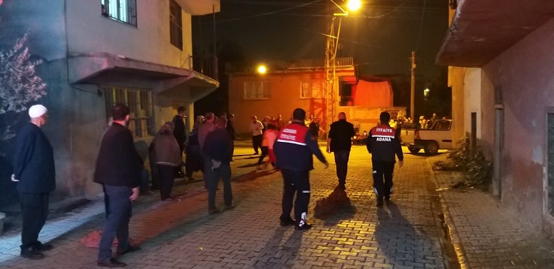 Kozan’da yangın