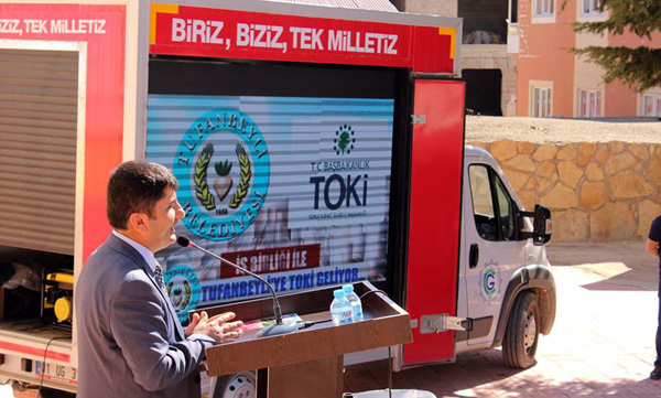 TOKİ’den Tufanbeyli'ye 173 konut
