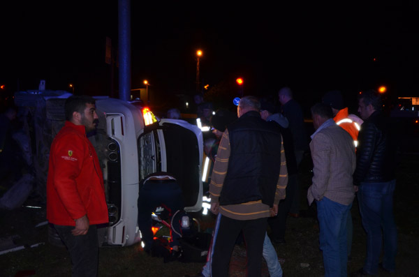 Kozan’da trafik kazası: 1 ölü, 4 yaralı