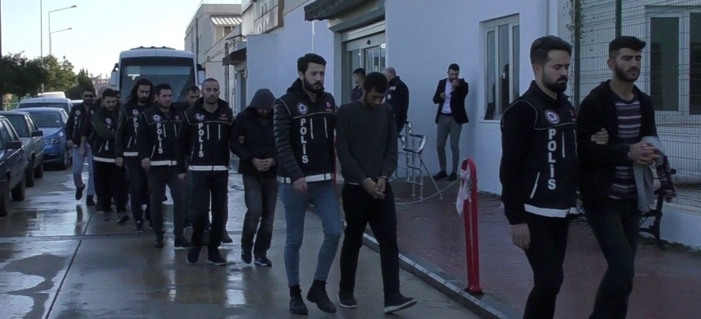 Torbacı operasyonunda 16 zanlı tutuklandı