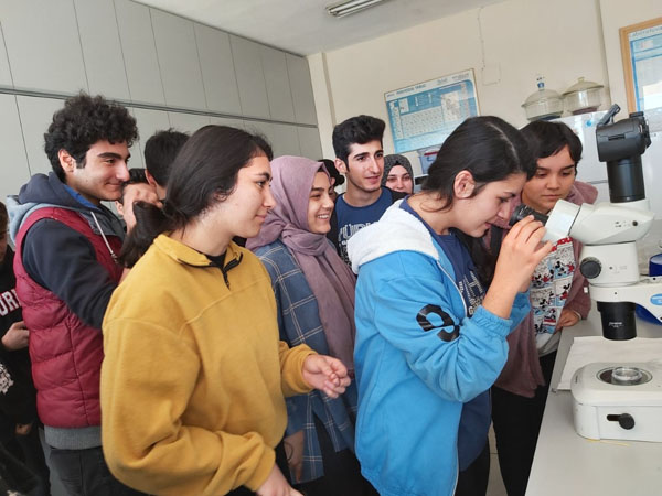 Liselilerden, Çukurova Üniversitesi’ne teknik gezi